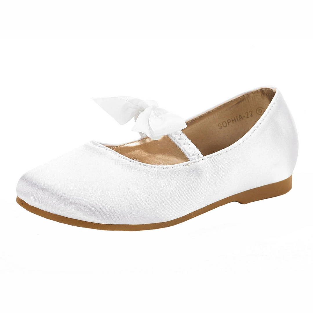 DREAM PAIRS Toddler/Girls Bow Ballerina Flats 1 DREAM PAIRS Toddler/Girls Bow Ballerina Flats
