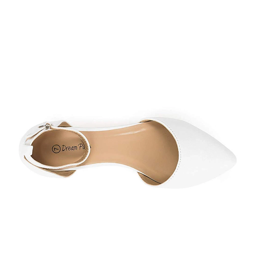DREAM PAIRS Women's Ankle Strap Ballerina Flats 19 DREAM PAIRS Women's Ankle Strap Ballerina Flats