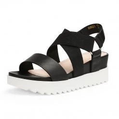 DREAM PAIRS Women’s Ankle Strap Platform Wedge Sandals