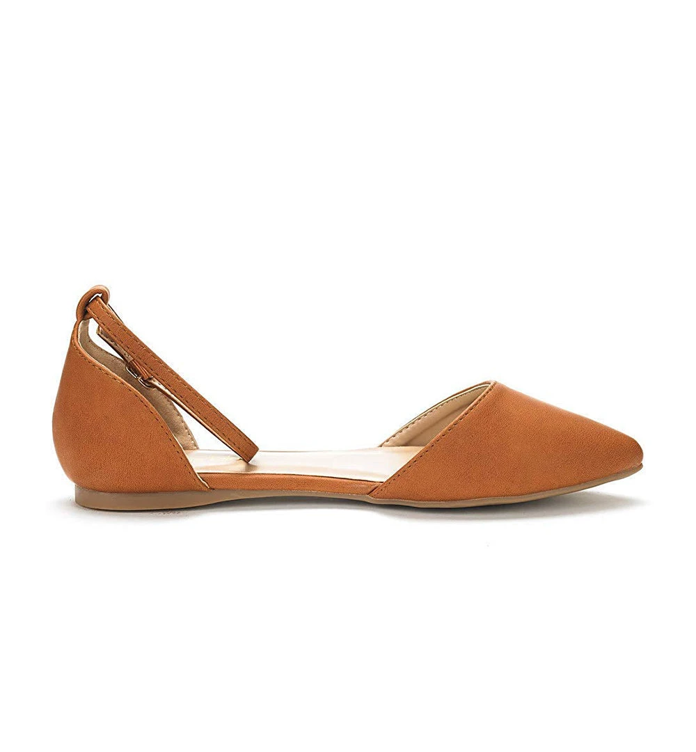 DREAM PAIRS Women's Ankle Strap Ballerina Flats 14 DREAM PAIRS Women's Ankle Strap Ballerina Flats
