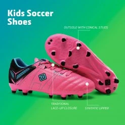 DREAM PAIRS Bruno Marc Boys & Girls Soccer Cleats Shoes