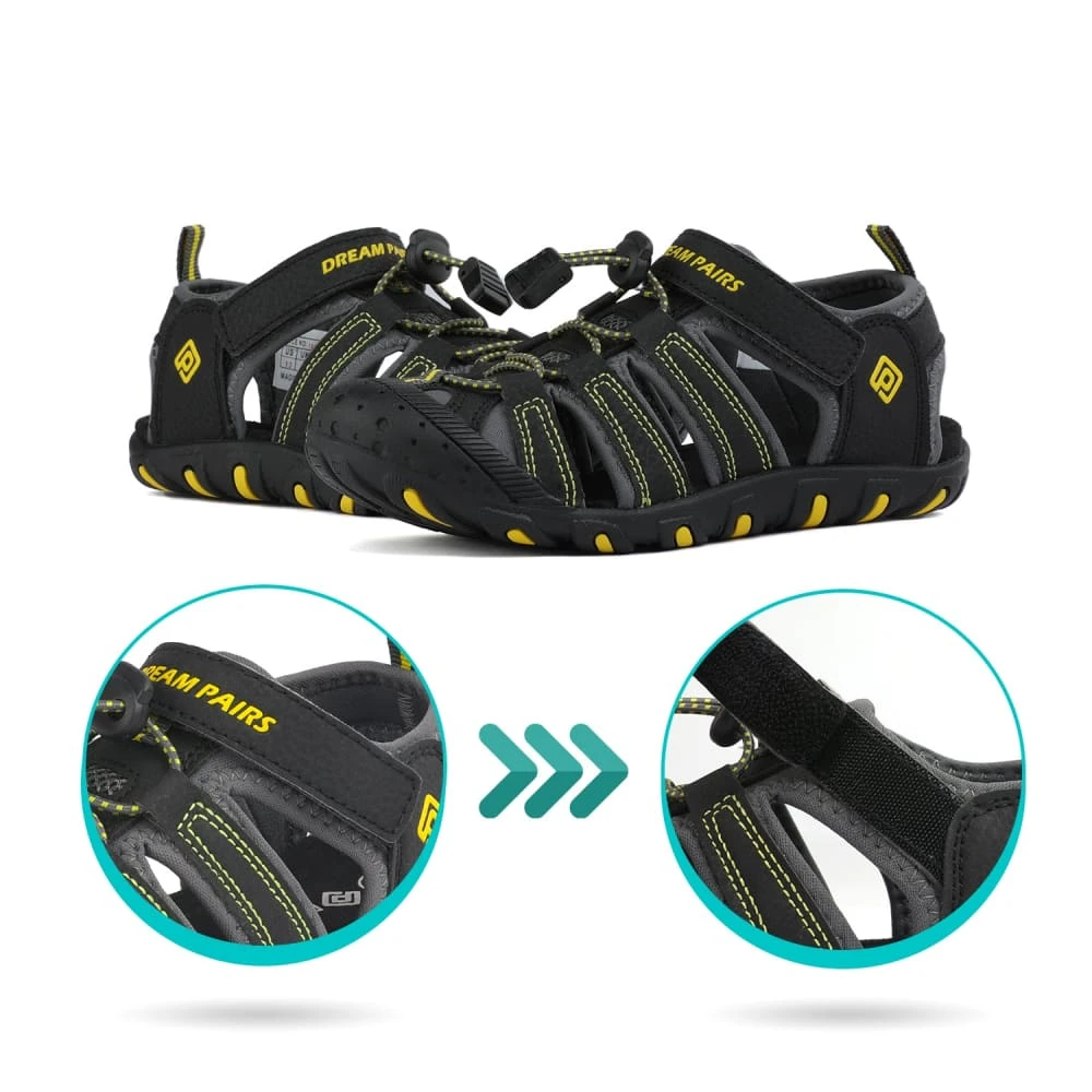 DREAM PAIRS Kids Closed-Toe Athletic Sandals 4 DREAM PAIRS Kids Closed-Toe Athletic Sandals