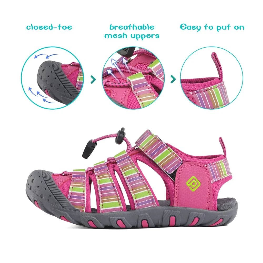 DREAM PAIRS Kids Closed-Toe Athletic Sandals 14 DREAM PAIRS Kids Closed-Toe Athletic Sandals