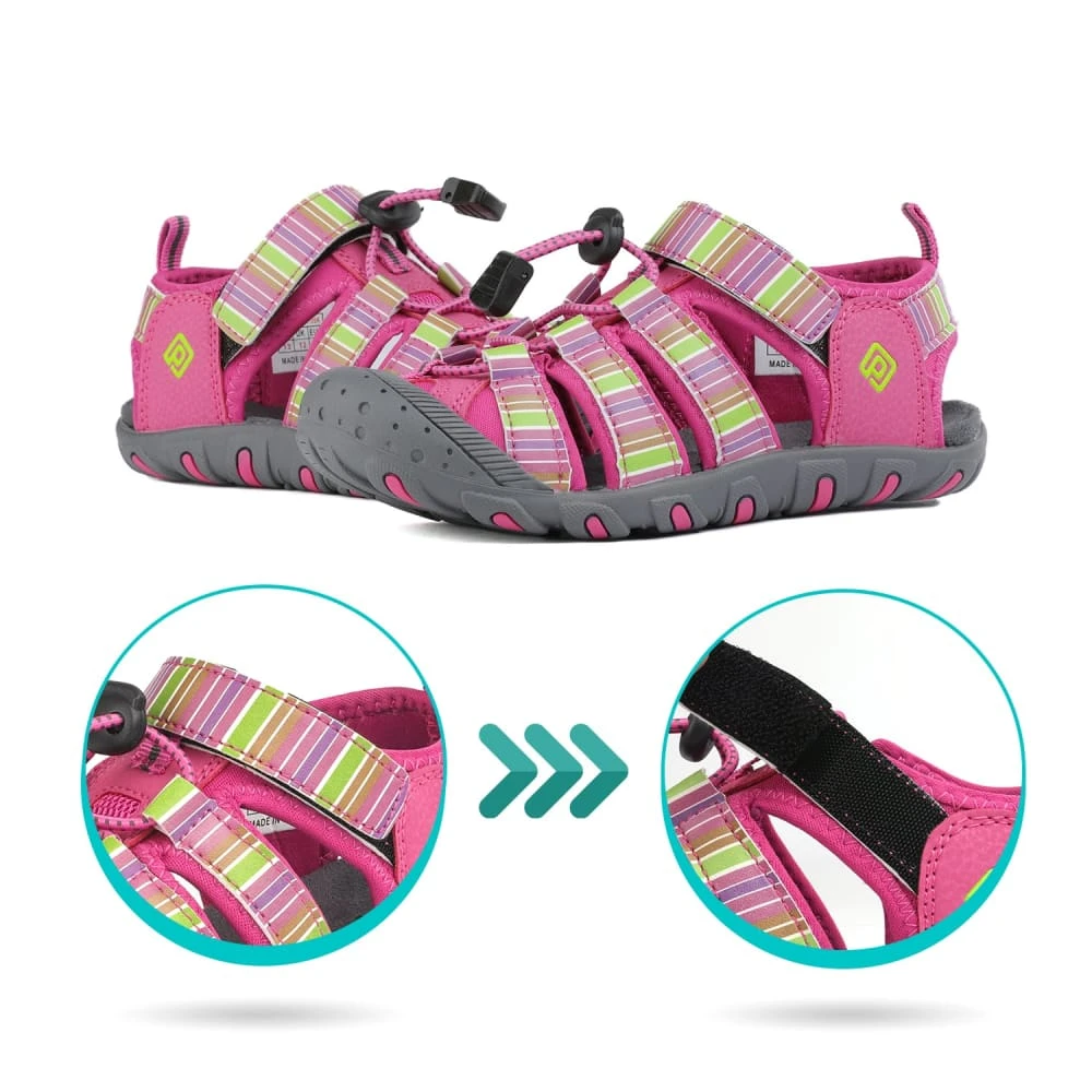 DREAM PAIRS Kids Closed-Toe Athletic Sandals 16 DREAM PAIRS Kids Closed-Toe Athletic Sandals