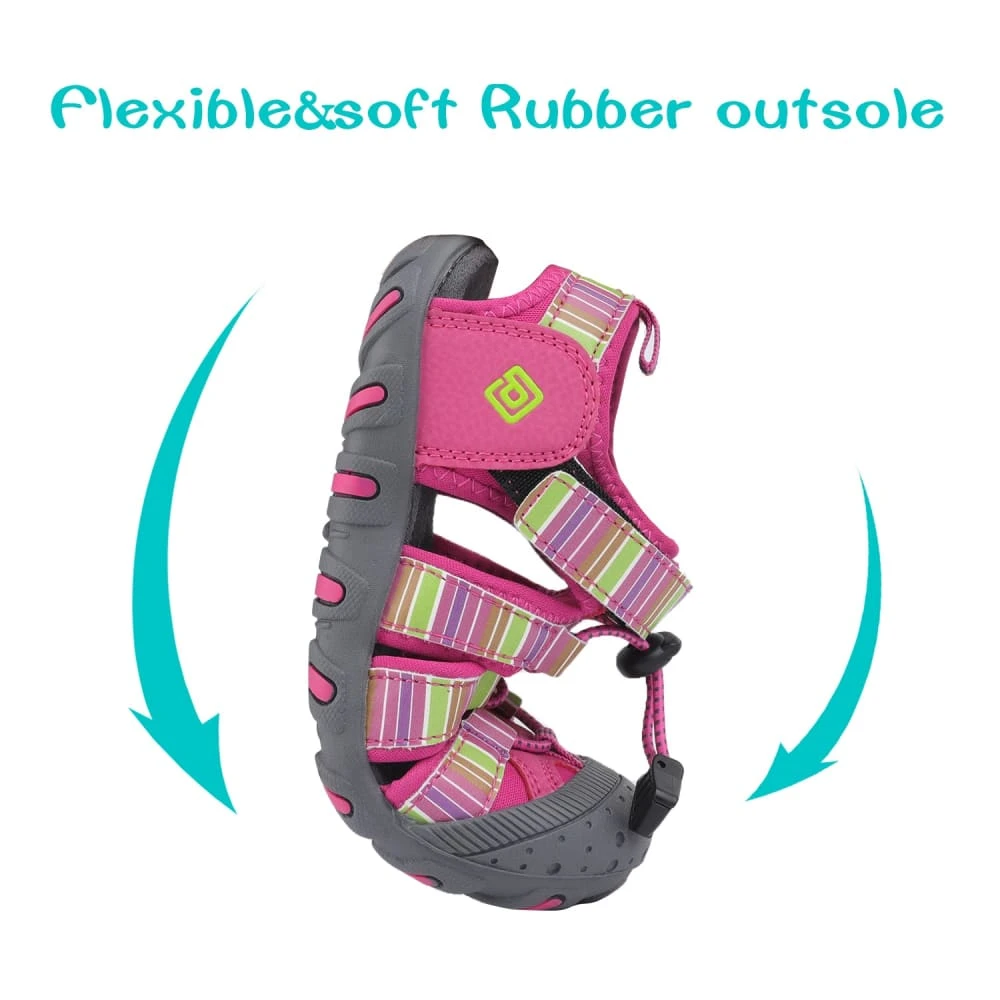 DREAM PAIRS Kids Closed-Toe Athletic Sandals 18 DREAM PAIRS Kids Closed-Toe Athletic Sandals