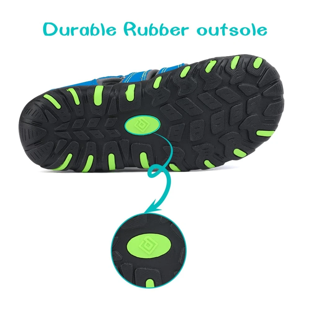 DREAM PAIRS Kids Closed-Toe Athletic Sandals 34 DREAM PAIRS Kids Closed-Toe Athletic Sandals