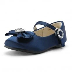DREAM PAIRS Women Girl's Bow Mary Jane Flats