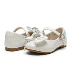 DREAM PAIRS Women Girl's Bow Mary Jane Flats