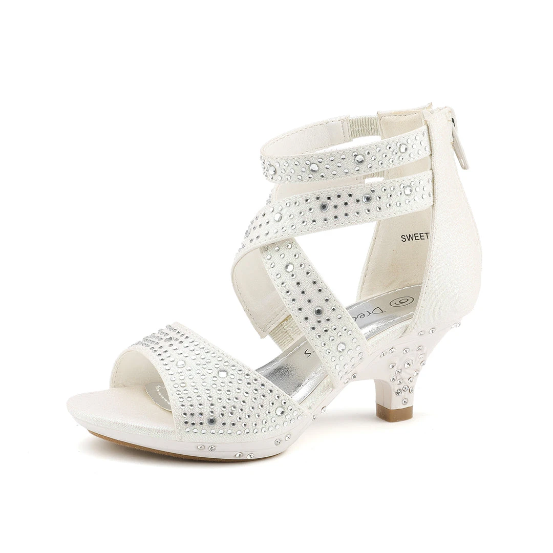 DREAM PAIRS Toddler Rhinestones Sandals 21 DREAM PAIRS Toddler Rhinestones Sandals