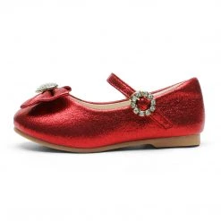 DREAM PAIRS Women Girl's Bow Mary Jane Flats
