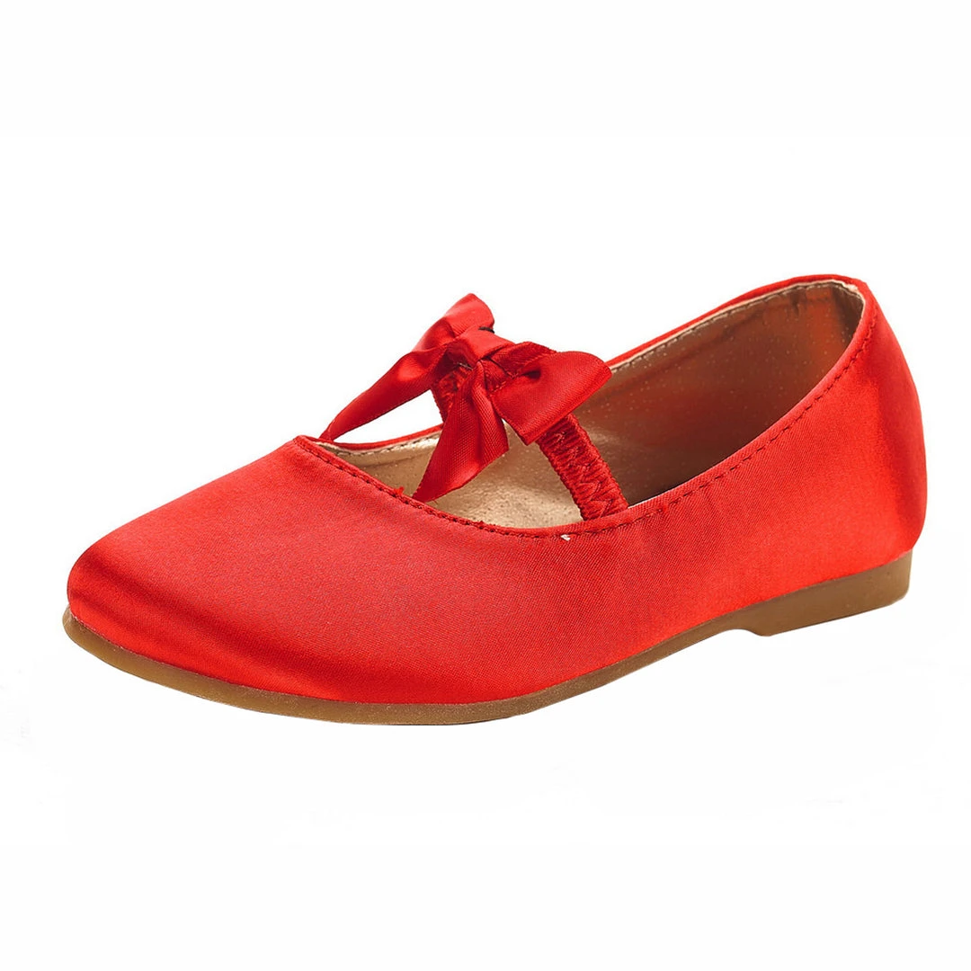 DREAM PAIRS Toddler/Girls Bow Ballerina Flats 25 DREAM PAIRS Toddler/Girls Bow Ballerina Flats