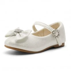 DREAM PAIRS Women Girl's Bow Mary Jane Flats