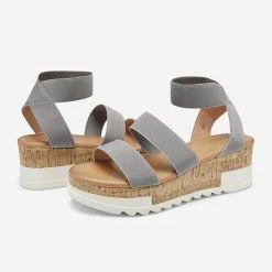 DREAM PAIRS Women's Open Toe Ankle Strap Platform Sandals