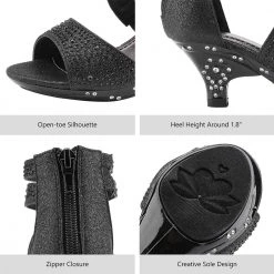 DREAM PAIRS Toddler Rhinestones Sandals 34 DREAM PAIRS Toddler Rhinestones Sandals