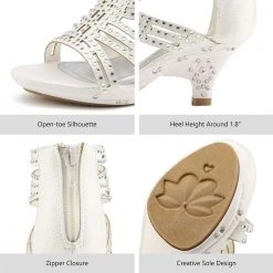 DREAM PAIRS Toddler Rhinestones Sandals 49 DREAM PAIRS Toddler Rhinestones Sandals