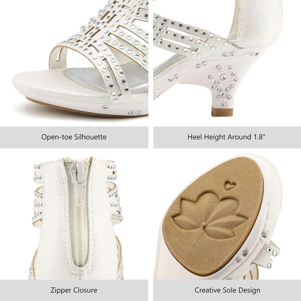 DREAM PAIRS Toddler Rhinestones Sandals 24 DREAM PAIRS Toddler Rhinestones Sandals