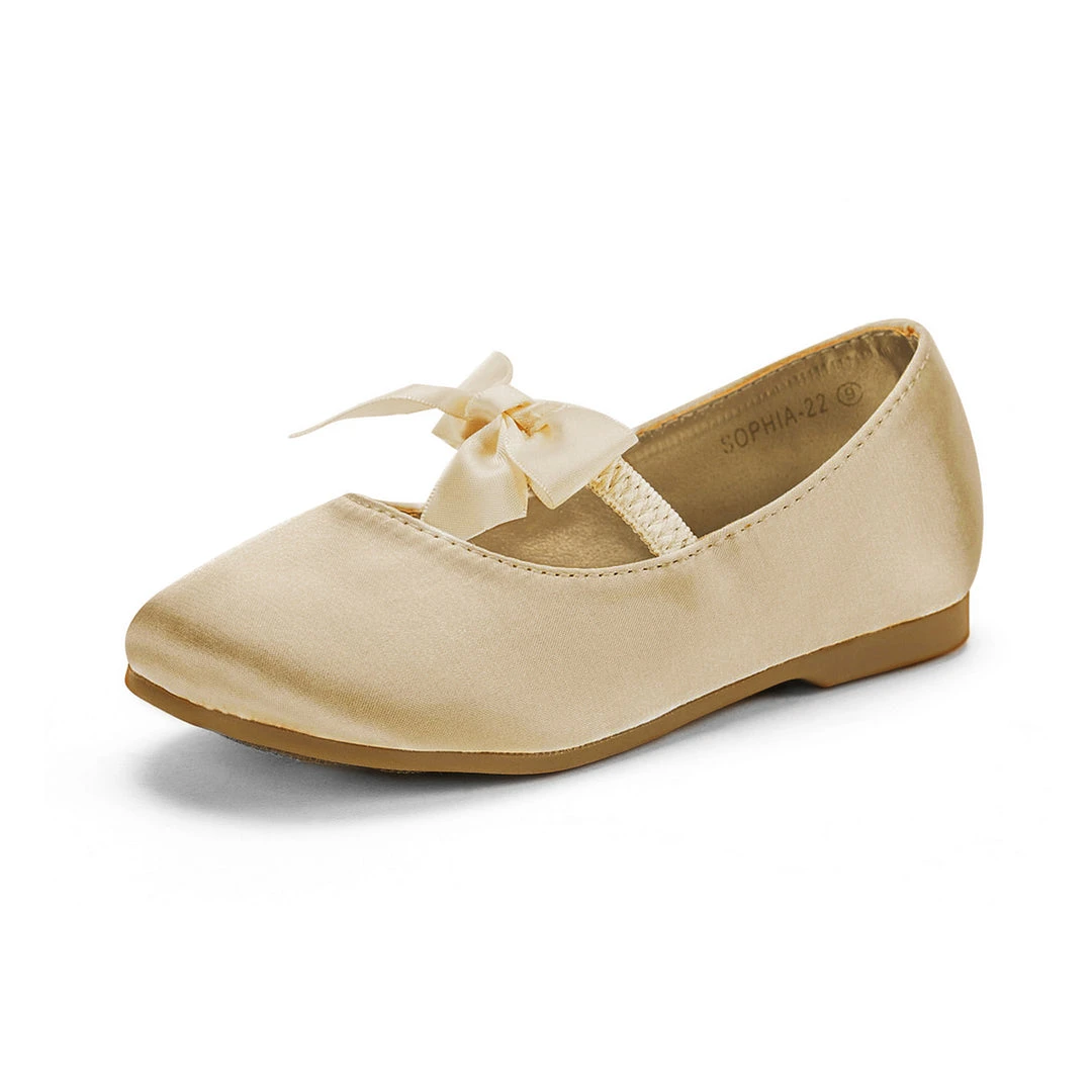 DREAM PAIRS Toddler/Girls Bow Ballerina Flats 9 DREAM PAIRS Toddler/Girls Bow Ballerina Flats