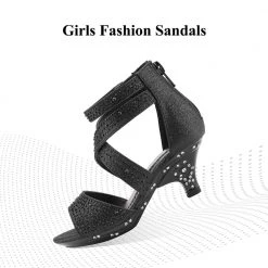 DREAM PAIRS Toddler Rhinestones Sandals 33 DREAM PAIRS Toddler Rhinestones Sandals