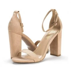DREAM PAIRS Women's Chunky High Heel Pump Sandals New Arrivals 58 DREAM PAIRS Women's Chunky High Heel Pump Sandals New Arrivals