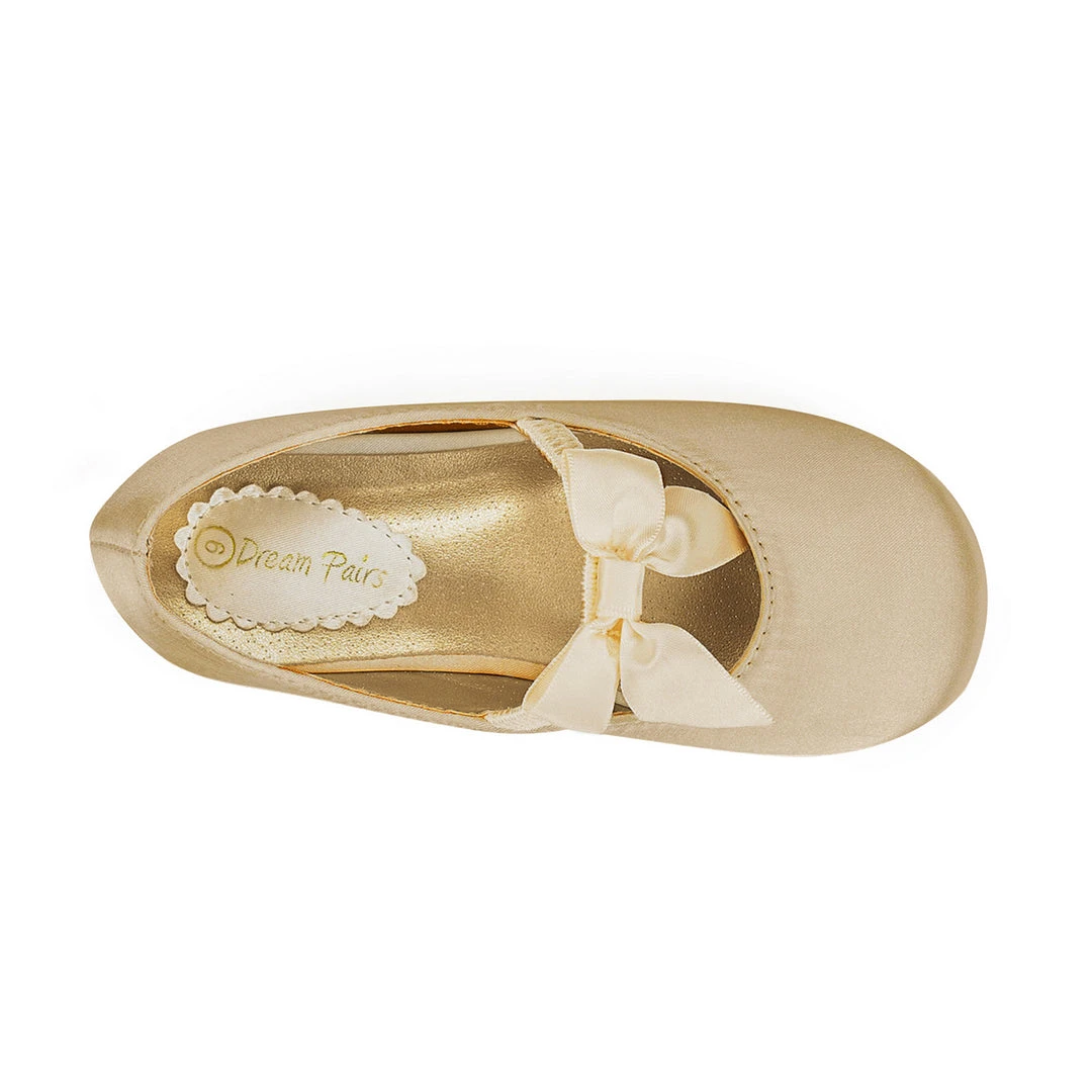 DREAM PAIRS Toddler/Girls Bow Ballerina Flats 12 DREAM PAIRS Toddler/Girls Bow Ballerina Flats