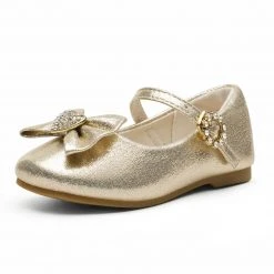 DREAM PAIRS Women Girl's Bow Mary Jane Flats