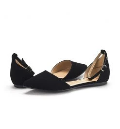 DREAM PAIRS Women's Ankle Strap Ballerina Flats 25 DREAM PAIRS Women's Ankle Strap Ballerina Flats