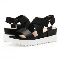 DREAM PAIRS Women’s Ankle Strap Platform Wedge Sandals
