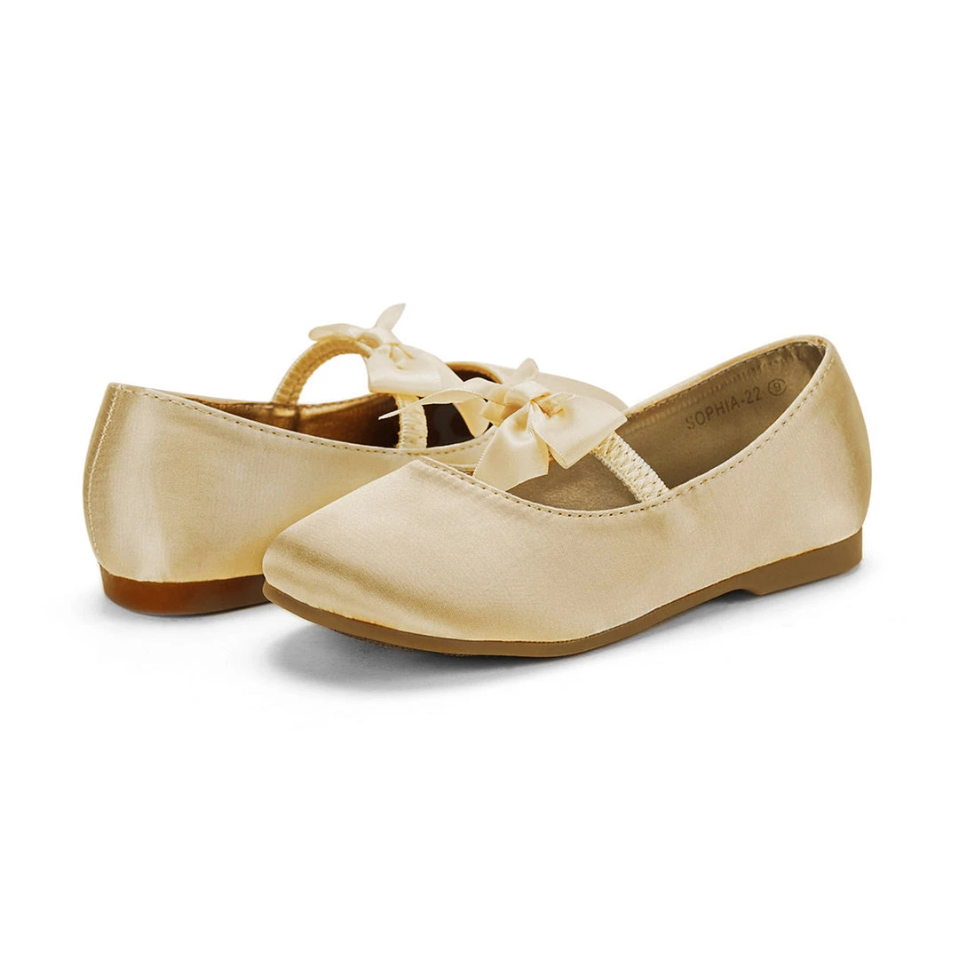 DREAM PAIRS Toddler/Girls Bow Ballerina Flats 10 DREAM PAIRS Toddler/Girls Bow Ballerina Flats
