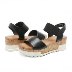 DREAM PAIRS Women's Ankle Strap Platform Sandals