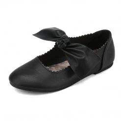 DREAM PAIRS Girl's Mary Jane Bow Ballerina Flats Women