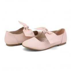 DREAM PAIRS Girl's Mary Jane Bow Ballerina Flats Women