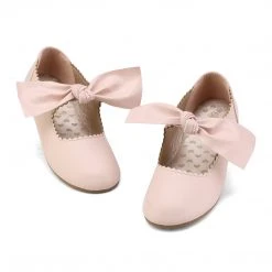 DREAM PAIRS Girl's Mary Jane Bow Ballerina Flats Women