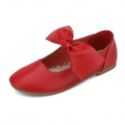 DREAM PAIRS Girl's Mary Jane Bow Ballerina Flats Women