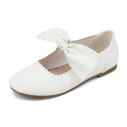 DREAM PAIRS Girl's Mary Jane Bow Ballerina Flats Women