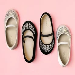 DREAM PAIRS Women Girl's Mary Jane Ballerina Flat Shoes