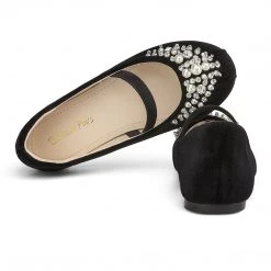 DREAM PAIRS Women Girl's Mary Jane Ballerina Flat Shoes