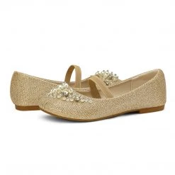 DREAM PAIRS Women Girl's Mary Jane Ballerina Flat Shoes