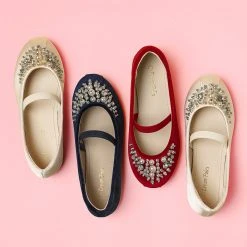 DREAM PAIRS Women Girl's Mary Jane Ballerina Flat Shoes
