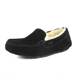 DREAM PAIRS Women's Faux Fur Moccasin Slippers
