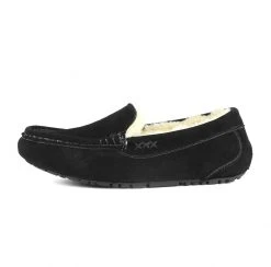 DREAM PAIRS Women's Faux Fur Moccasin Slippers