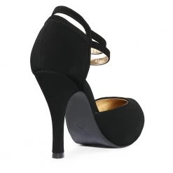 DREAM PAIRS Double Ankle Strap Almond Toe Pumps Women 35 DREAM PAIRS Double Ankle Strap Almond Toe Pumps Women