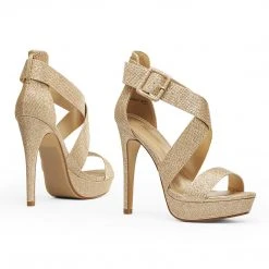 DREAM PAIRS New Arrivals Open Toe Strappy Stiletto Sandals