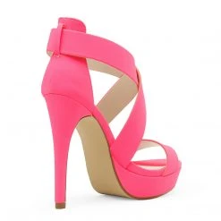 DREAM PAIRS New Arrivals Open Toe Strappy Stiletto Sandals