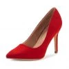 DREAM PAIRS Women's High Heel Suede Pump Shoes
