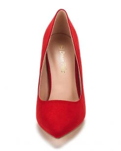 DREAM PAIRS Women's High Heel Suede Pump Shoes 33 DREAM PAIRS Women's High Heel Suede Pump Shoes