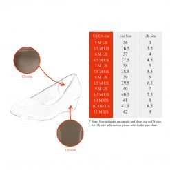 DREAM PAIRS Women's Mid Wedge Heel Pump Shoes