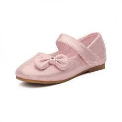 DREAM PAIRS Toddler Girl's Ballerina Bow Flats Women