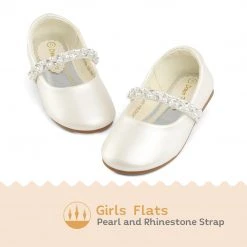 DREAM PAIRS Girl's Mary Jane Slip On Ballerina Flat Women