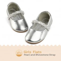 DREAM PAIRS Girl's Mary Jane Slip On Ballerina Flat Women