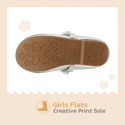 DREAM PAIRS Girl's Mary Jane Slip On Ballerina Flat Women